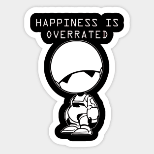 Marvin depressed - The Hitchhikers Guide to the Galaxy Sticker